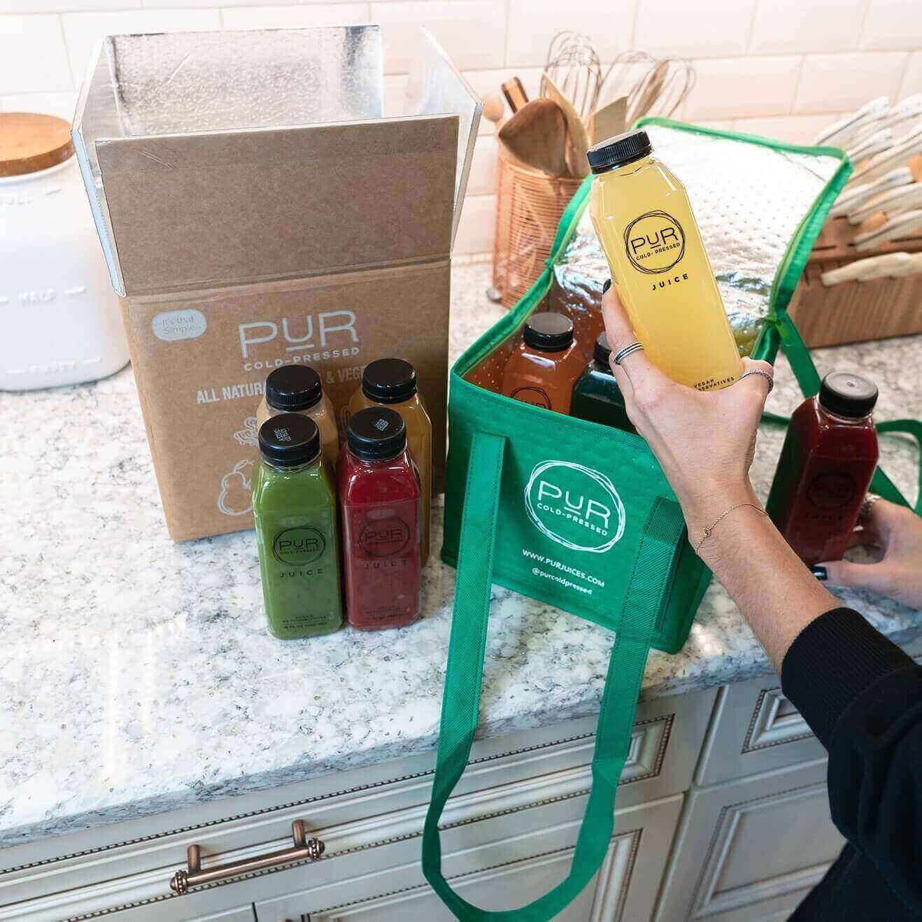 Pur Cold Pressed Juice Cleanse - Signature 3 Day Cleanse