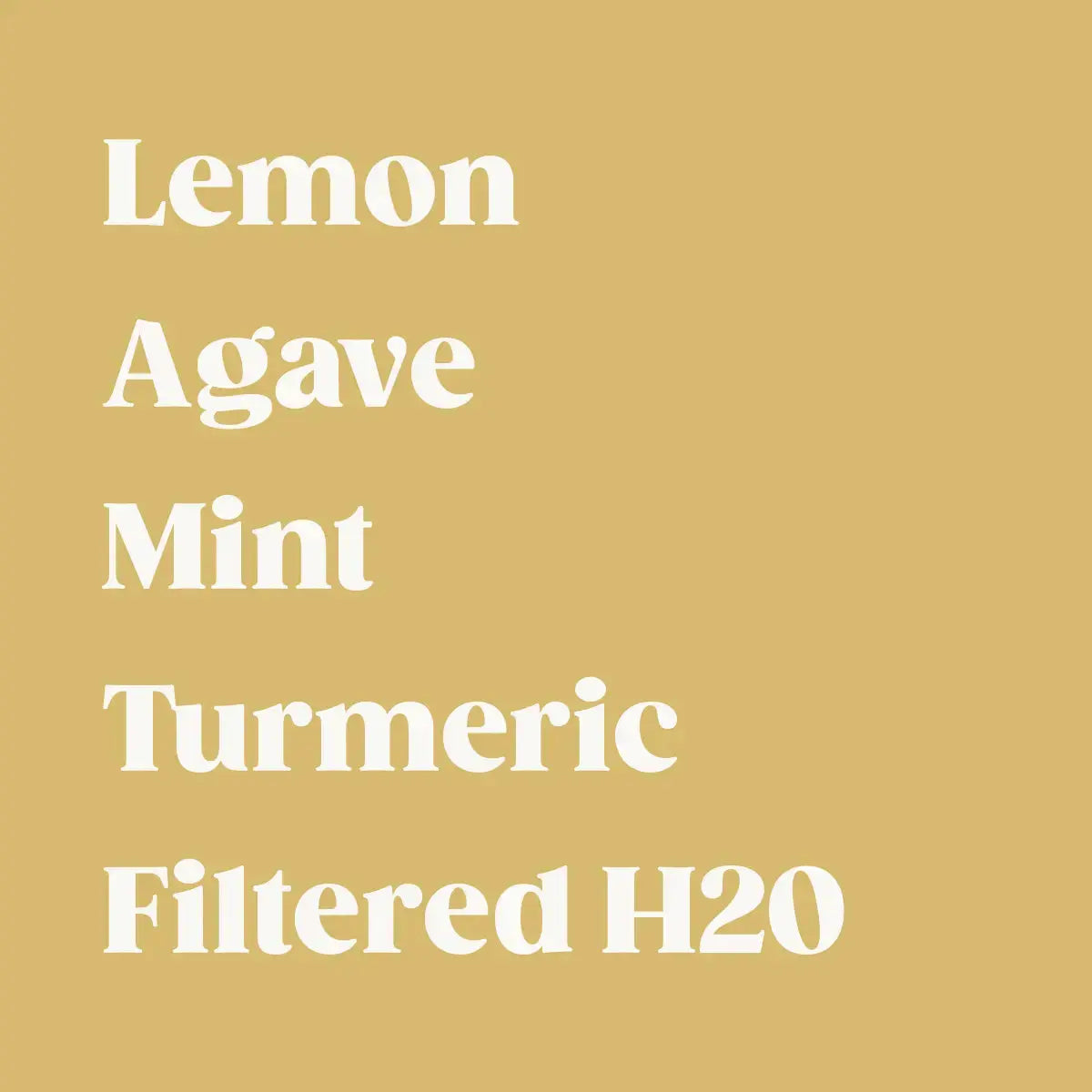 Cold-pressed Turmeric Lemonade with turmeric and lemons.