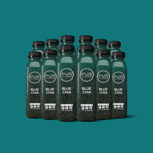Blue Chia - Daily Juice Pack - PUR Cold Pressed Juice - Blue chia - Daily - Daily Juice Packs -