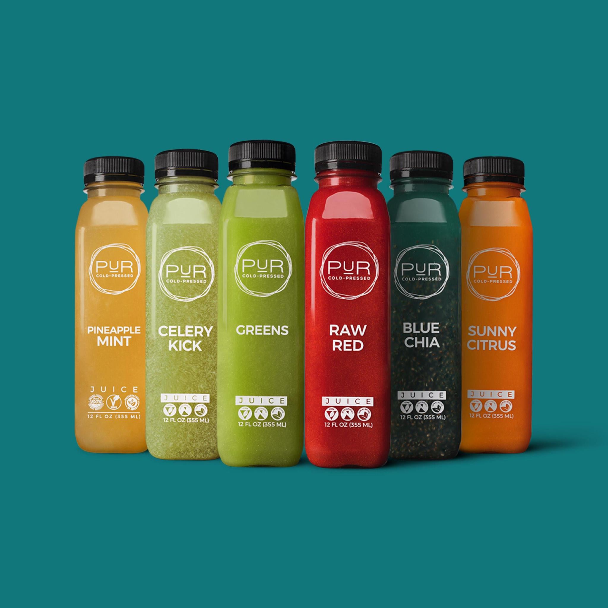 PUR Juice Discovery Kit PUR Cold Pressed Juice