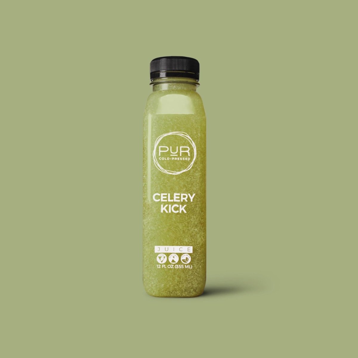 PUR juice cleanse cold pressed juice CELERY KICK Celery Juice Detox | Celery Kick Juice | PUR Individual Juice