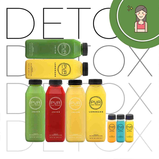 Benefits Of Detox CUR - PUR Cold Pressed Juice