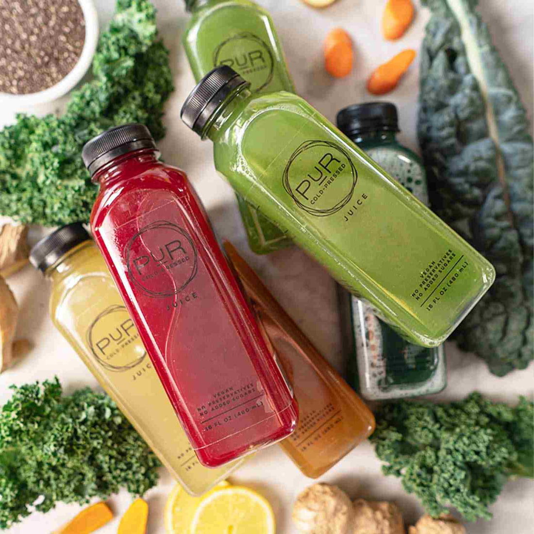 Health Benefits Of A 1 Day Juice Cleanse - PUR Cold Pressed Juice