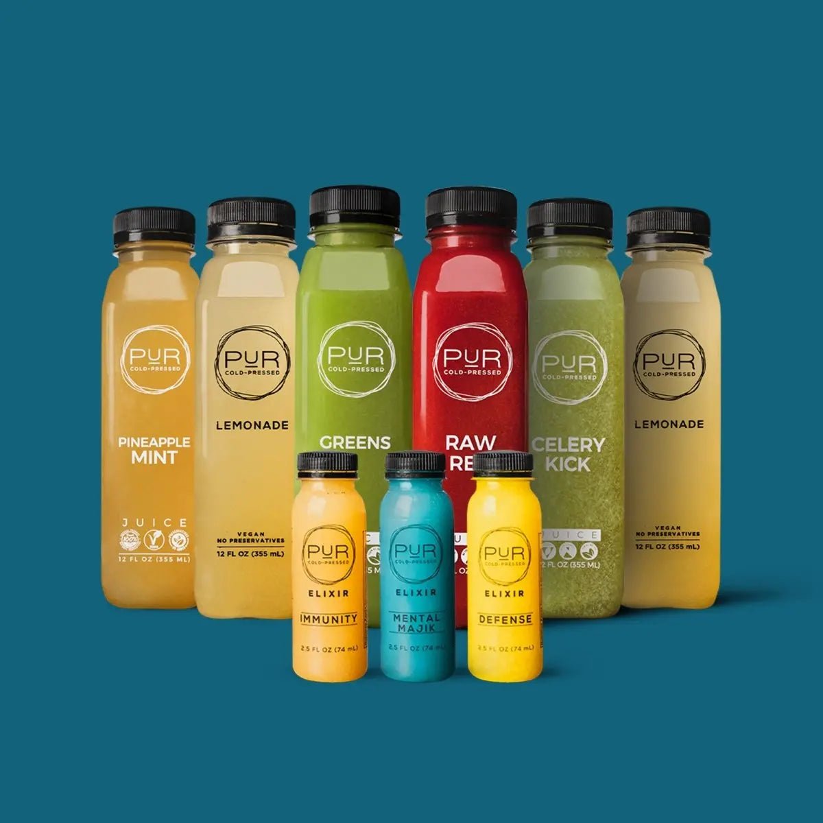 Cold Pressed Detoxes - PUR Cold Pressed Juice