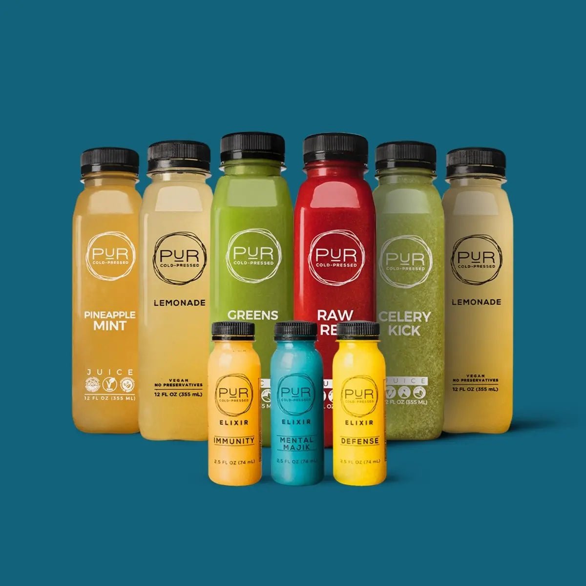 Cold Pressed Juice Detox Drink - PUR Cold Pressed Juice