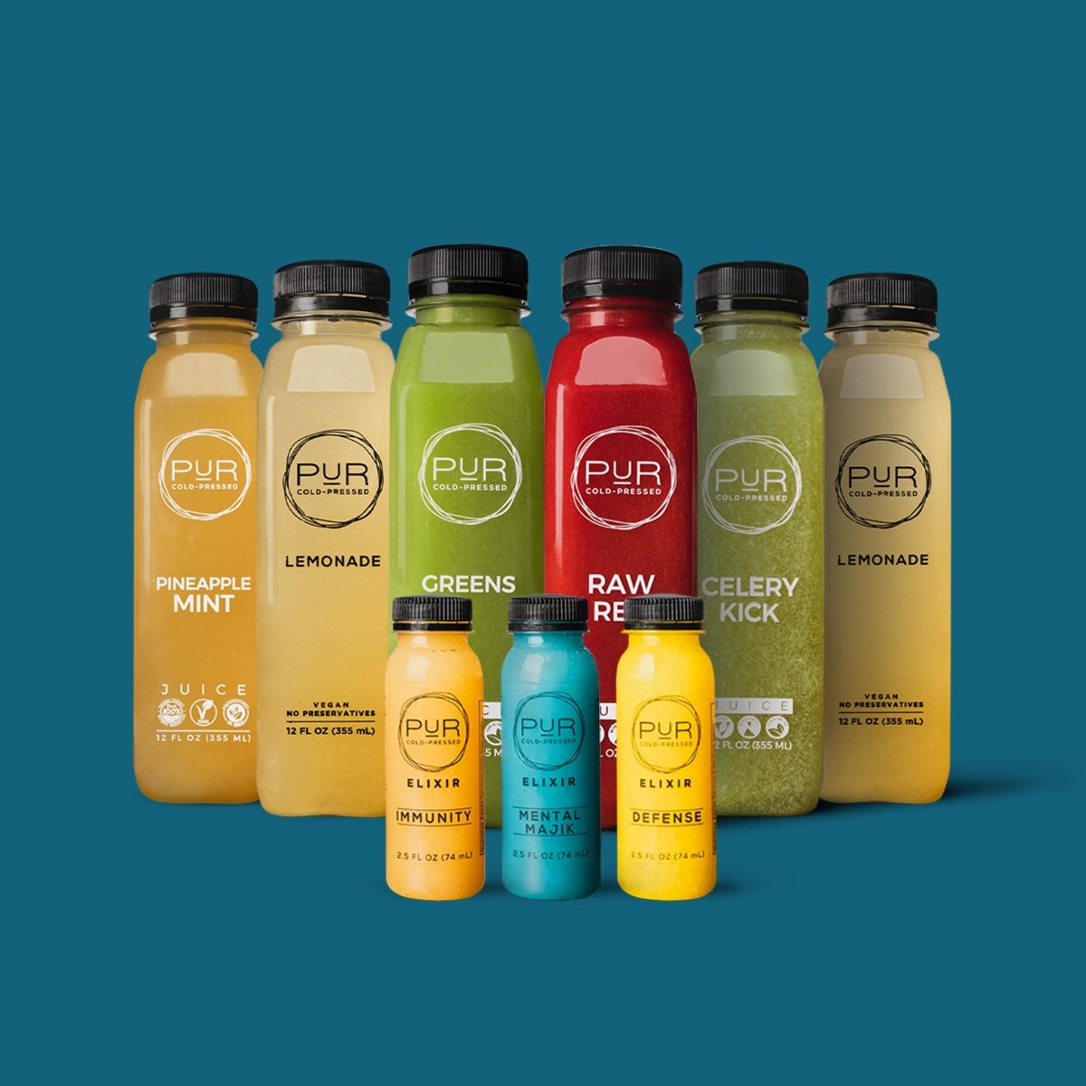 CURs Cold Pressed Juices | PUR Cold Pressed Juice