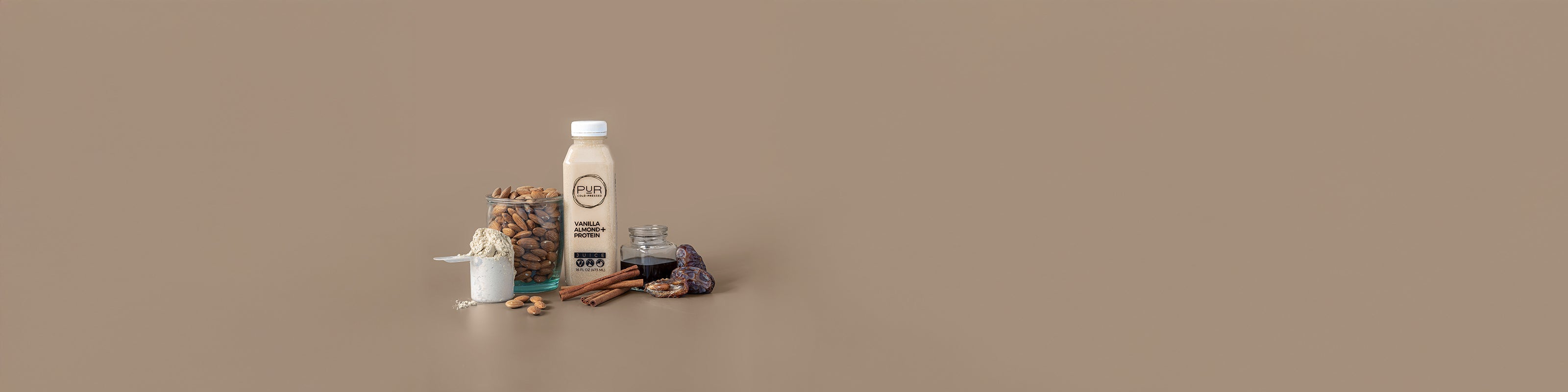 Protein Juices & Almond Nut Milks - PUR Cold Pressed Juice