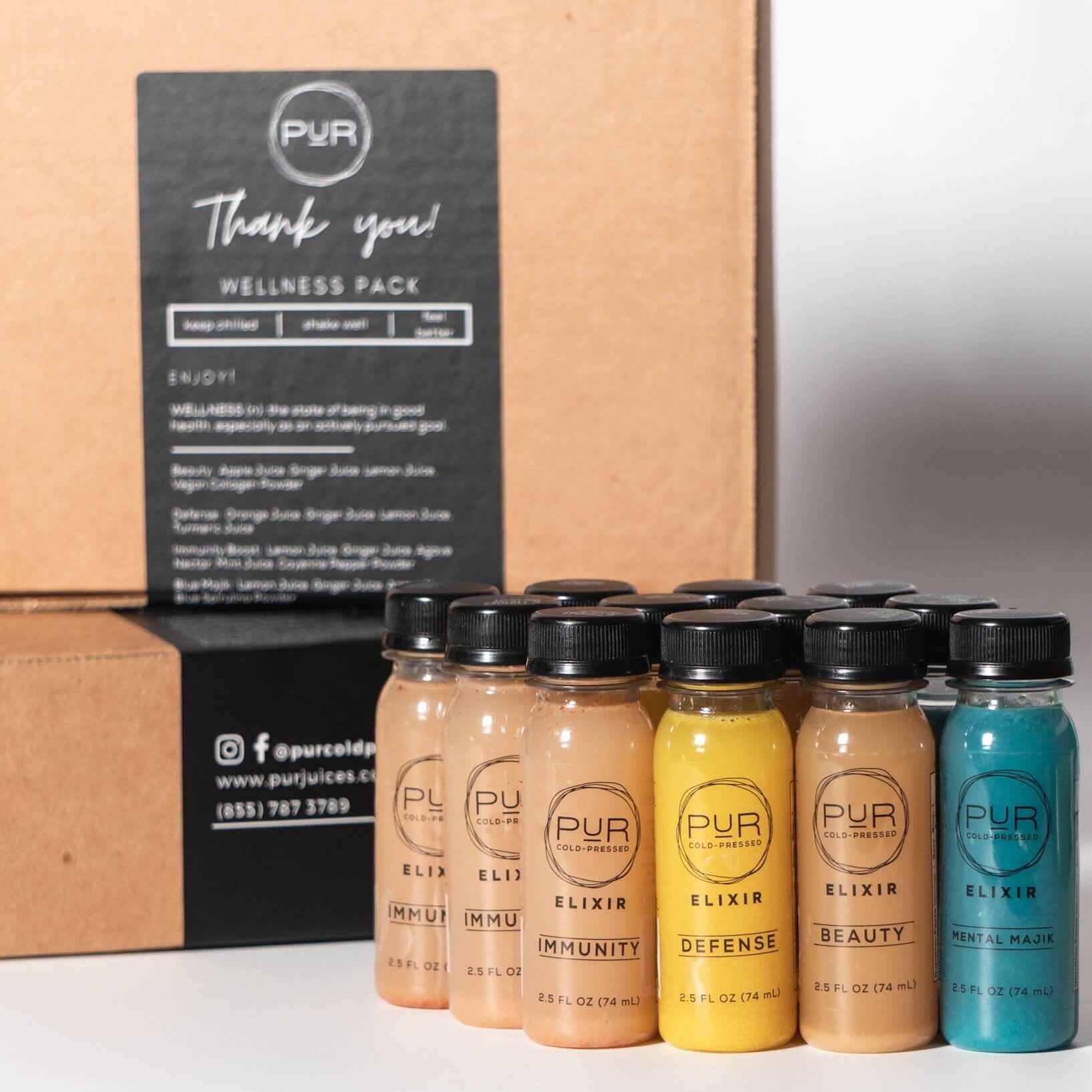 Wellness Elixir Juices & Juice Shots | Cold-Pressed | PUR | PUR Cold Pressed Juice