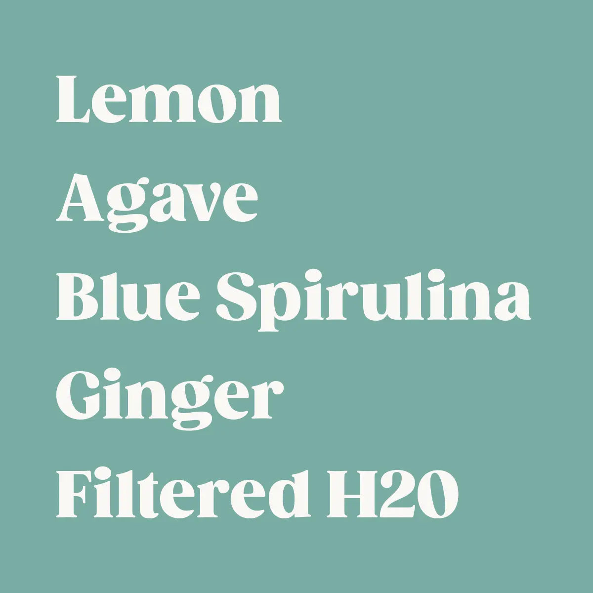 Agave Lemonade with Spirulina – Refreshing Energy Drink