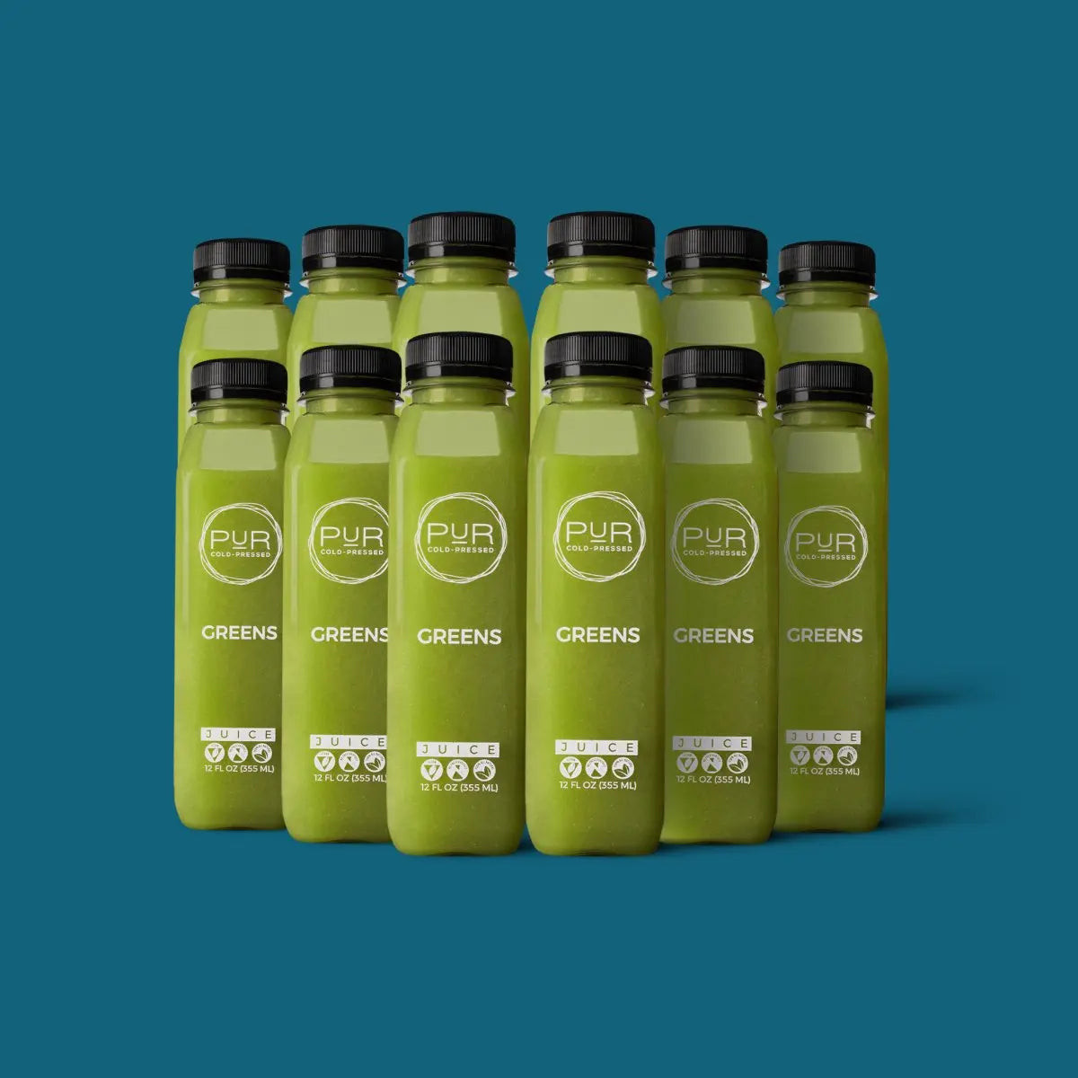 Greens Daily Juice Pack – cold-pressed organic green juice.