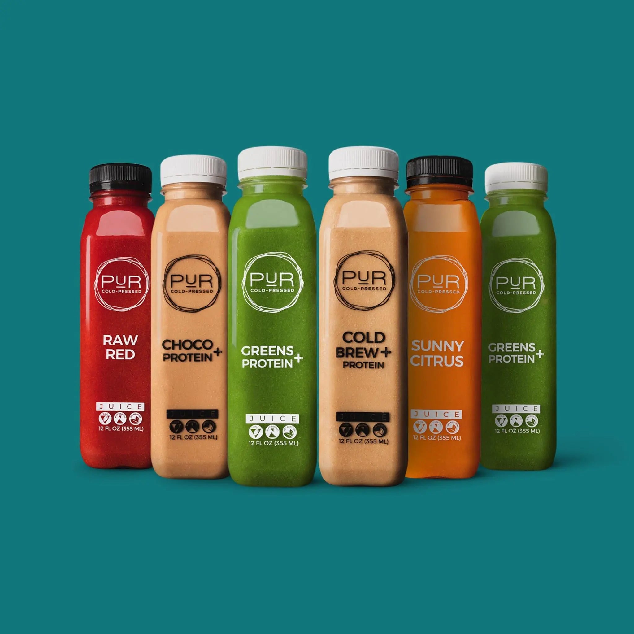 Cold-Pressed Protein Juice Cleanse – 3-Day Detox Pack