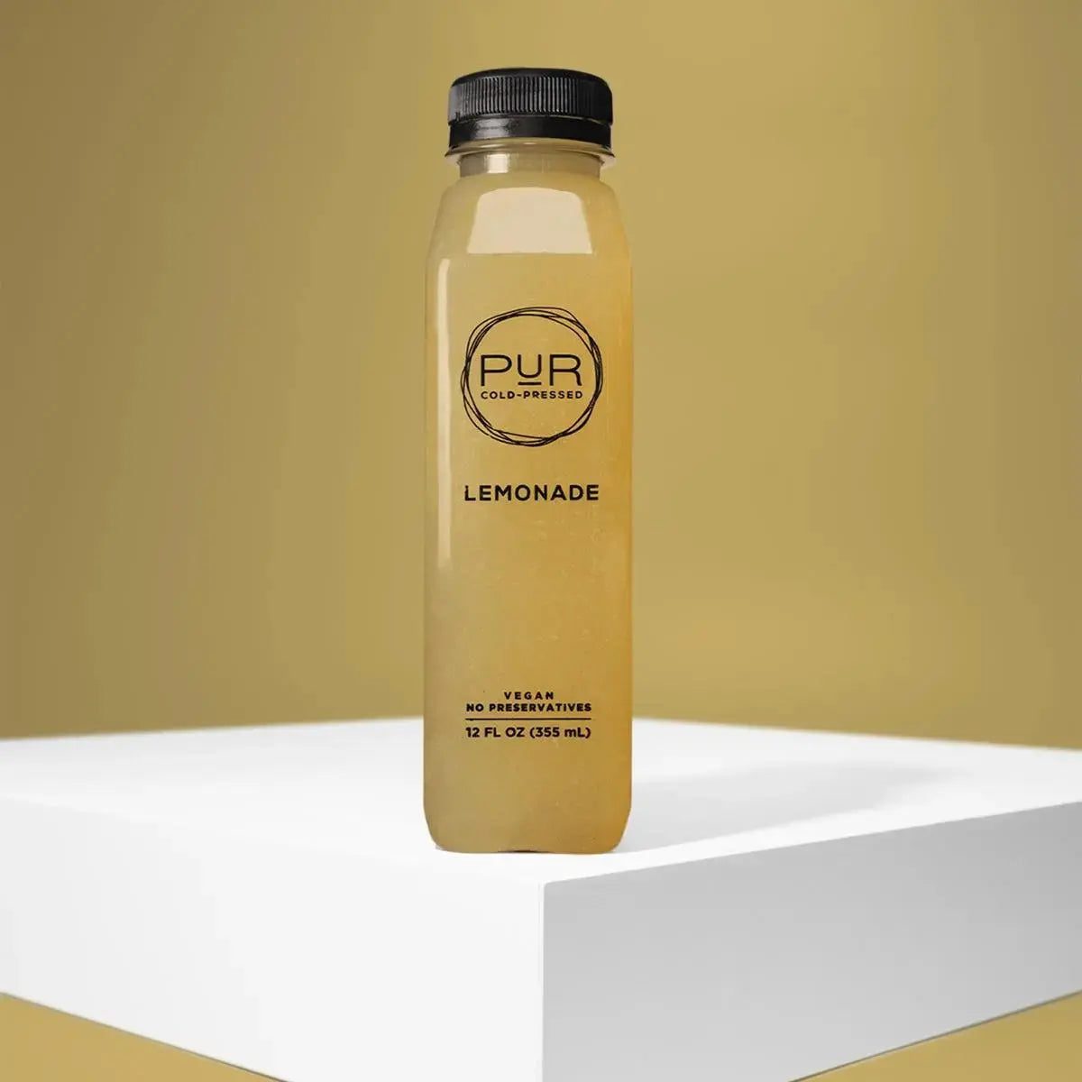 PUR juice cleanse cold pressed juice TURMERIC LEMONADE BYO-16oz  Lemonade