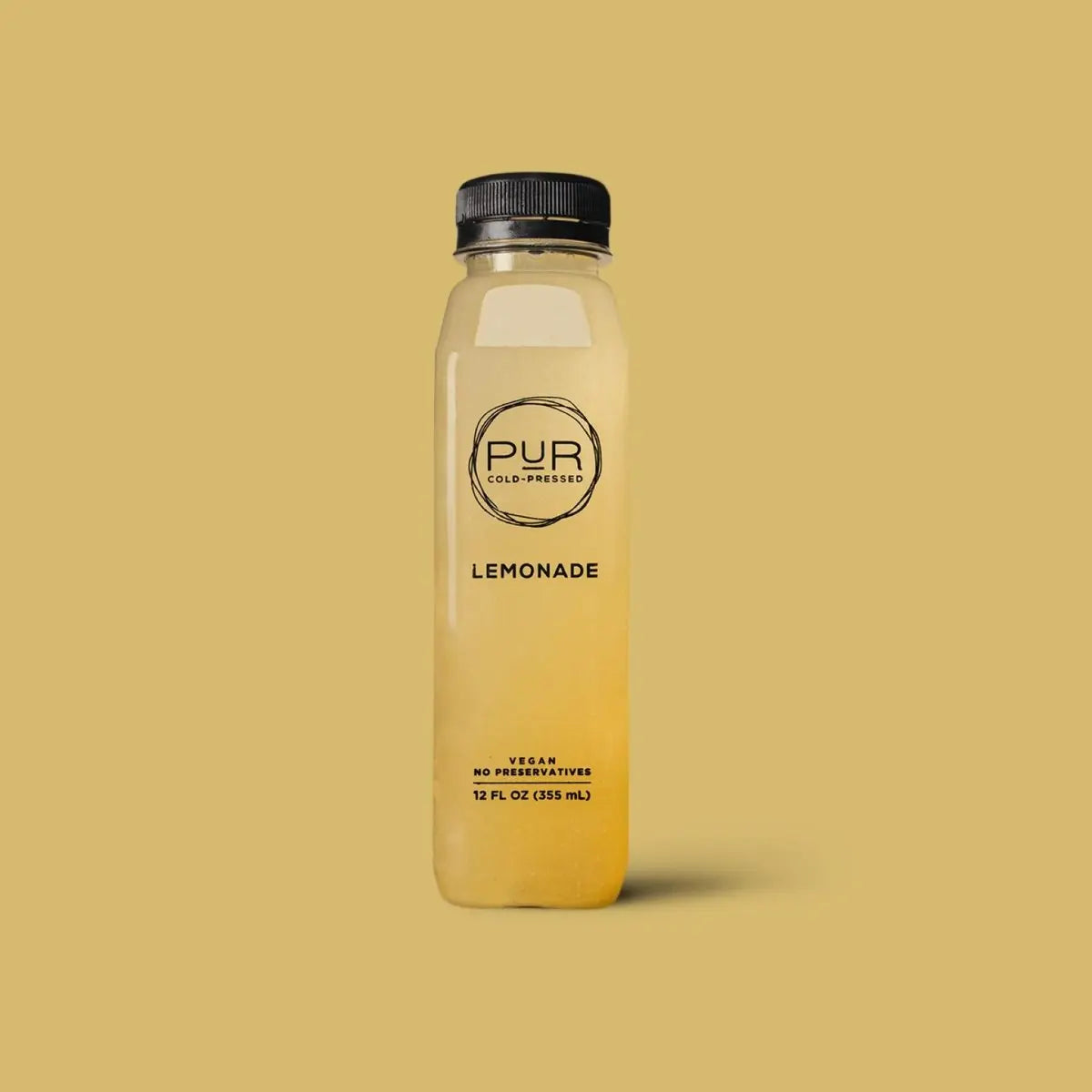 PUR juice cleanse cold pressed juice TURMERIC LEMONADE BYO-12oz  Lemonade