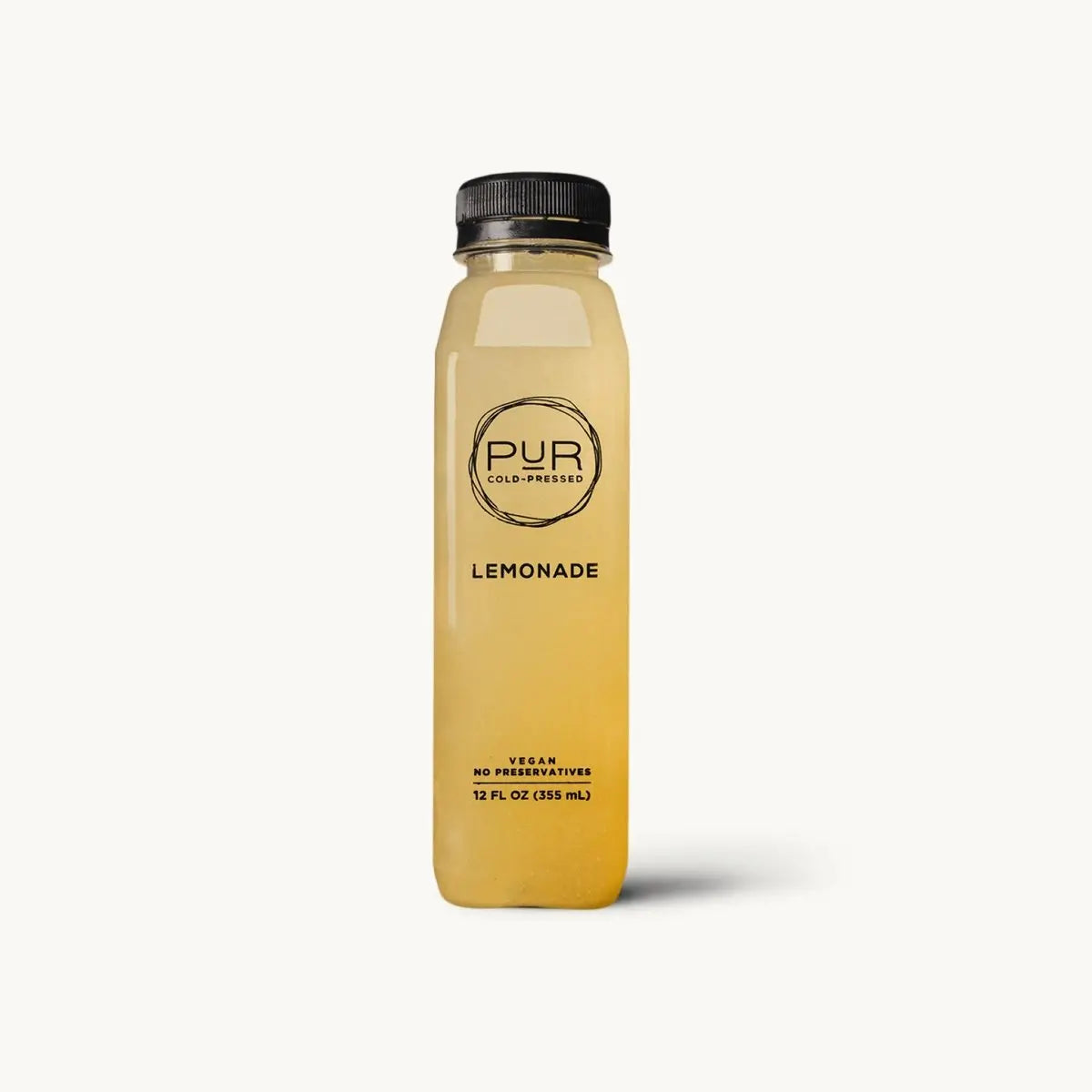 PUR juice cleanse cold pressed juice TURMERIC LEMONADE BYO-12oz  Lemonade