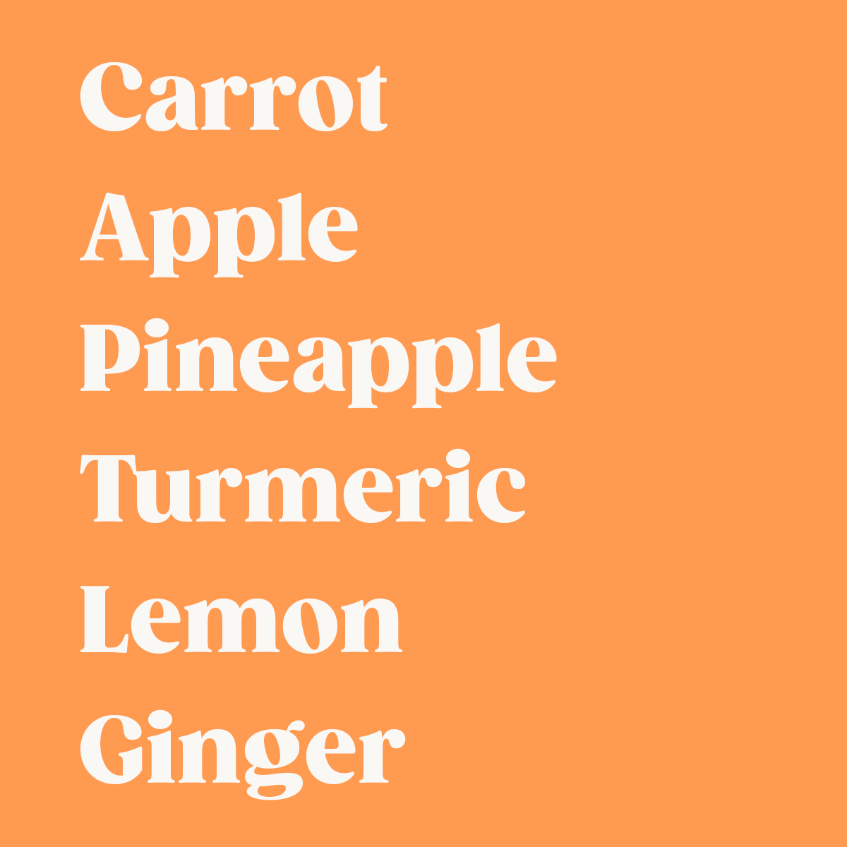 PUR juice cleanse cold pressed juice SUNNY CITRUS COLD PRESSED JUICE Sunny Citrus Juice | Carrot Ginger Cold Pressed Juice | PUR Individual Juice