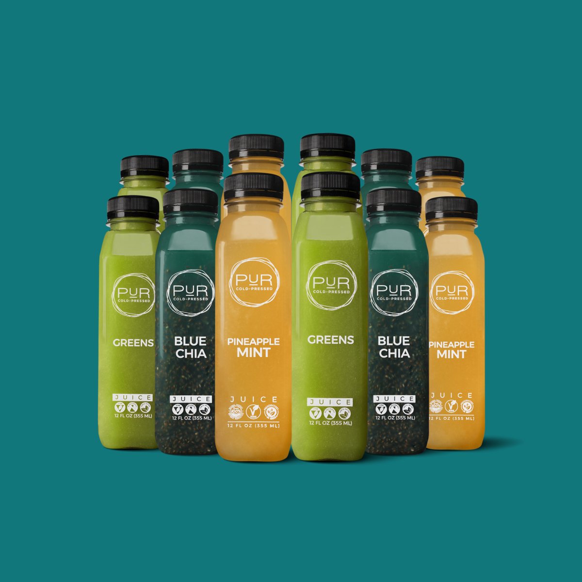 Daily Juice Combo Packs - PUR Cold Pressed Juice - Daily - Daily Juice Packs - Daily Kits -