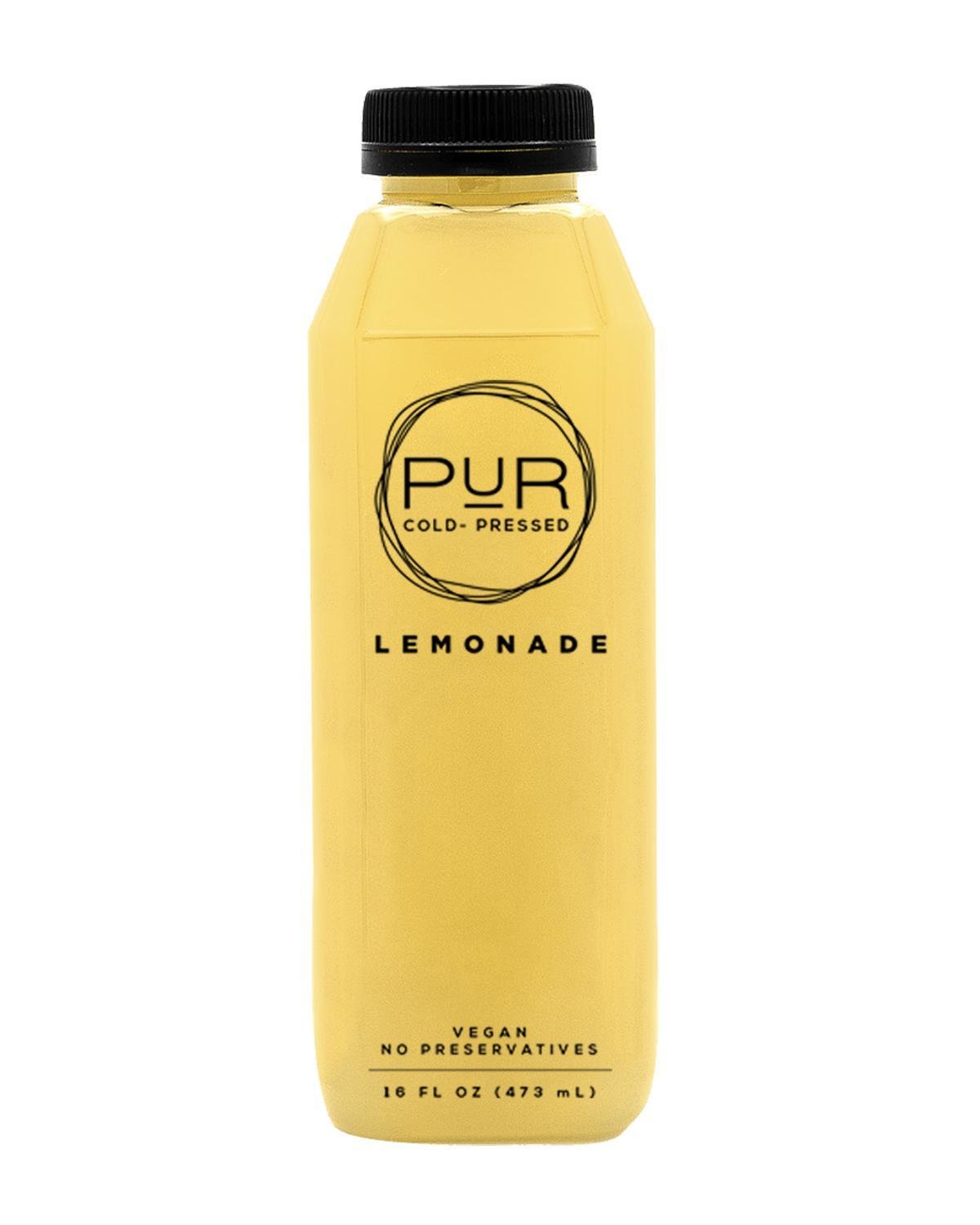 PUR juice cleanse cold pressed juice PINEAPPLE LEMONADE BYO-12oz  Lemonade
