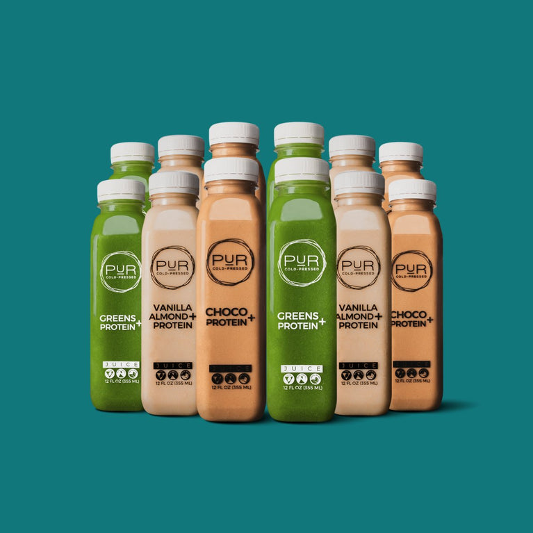 PROTEIN DAILY COMBO PACKS - PUR Cold Pressed Juice - Daily - Daily Juice Packs - Daily Kits -