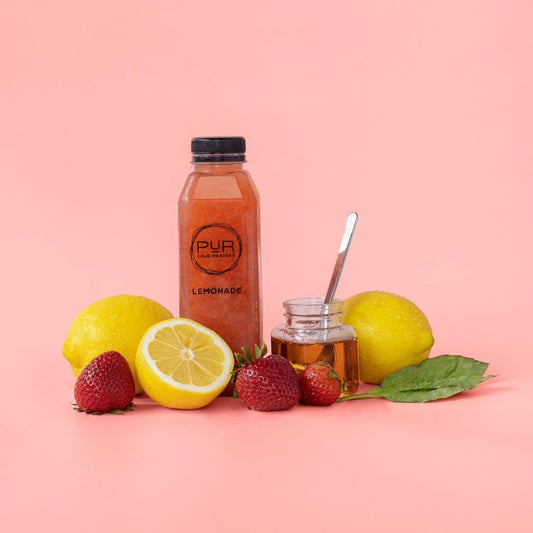 Strawberry Basil Lemonade - Wellness Shots